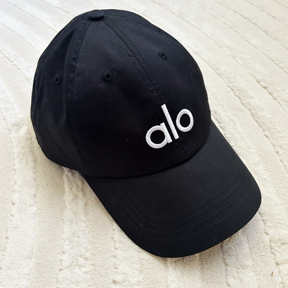 ALO Yoga Black Baseball Cap